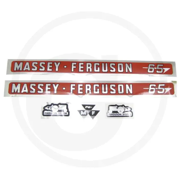 Stickerset (Massey Ferguson 65) Gereduceerde Prijs