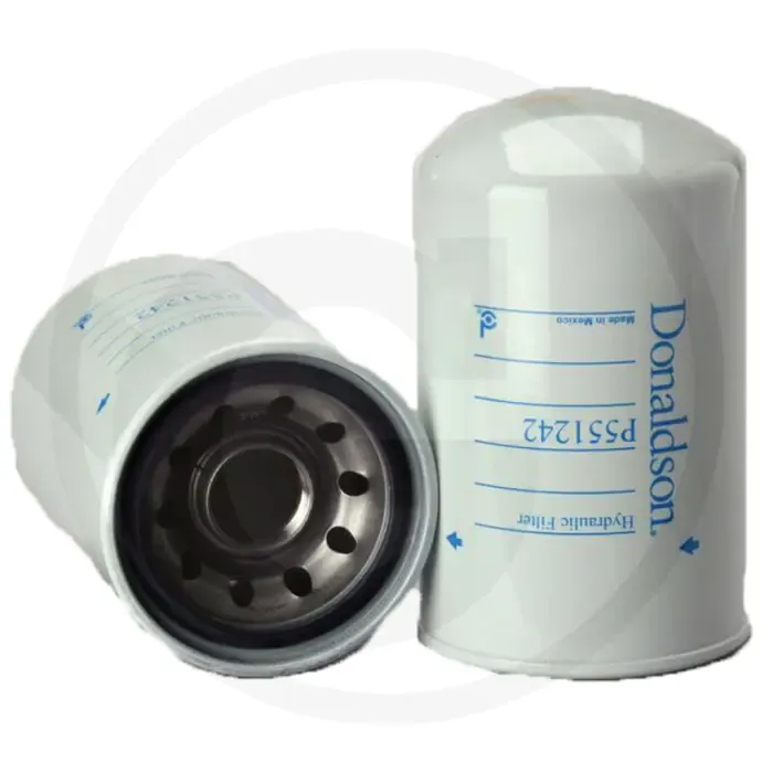Exclusieve Aanbieding Donaldson Hydrauliekoliefilter P551242 - Opschroeven, 124mm Ø, 208mm L, 8µm Efficiëntie
