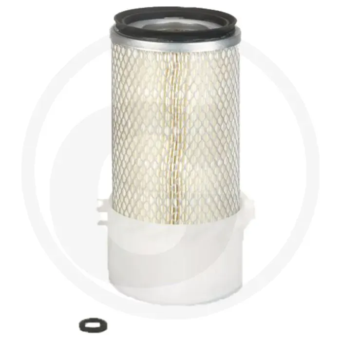Betaalbaar Donaldson Luchtfilter - Geribbeld, Ø133.6mm, Lengte 279.4mm, Efficiëntie 99.9%