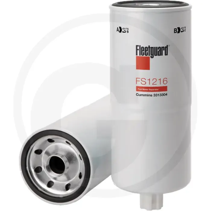 Fleetguard Brandstofvoorfilter - Ø116,1mm, Hoogte 314,2mm, Draad 1 1/4"-12 UNS-2B Lage Prijs