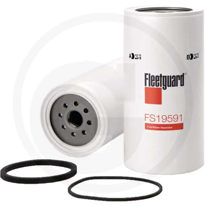 Hoge Kwaliteit Fleetguard Brandstofvoorfilter FS19591, Ø107mm, Hoogte 221mm