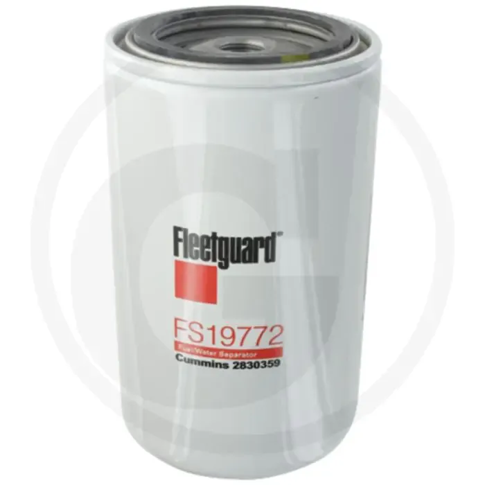 Favoriet Fleetguard Brandstofvoorfilter FS19772, Ø 93,73mm, Hoogte 173,69mm, M16 x 1,5 Draad