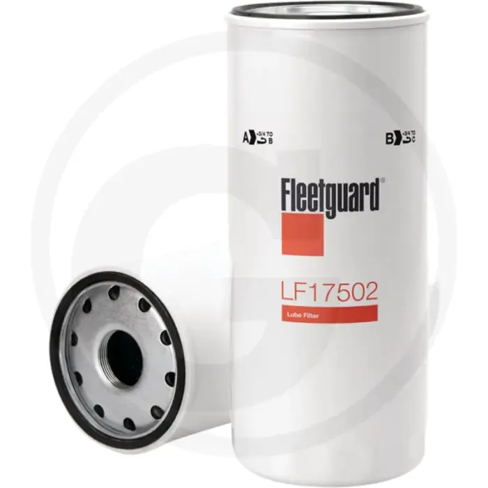 Fleetguard Oliefilter LF17502, Ø108mm, Hoogte 264mm, 1 3/8"-16 UN-2B Aansluiting Tijdelijk Beschikbaar