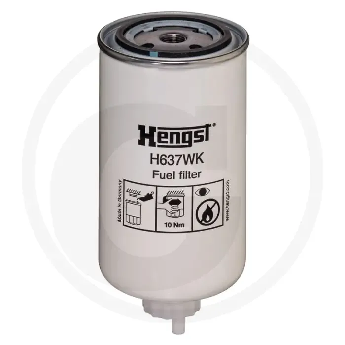 Meest Verkocht Hengst Brandstoffilter H637WK M16x1.5 191mm