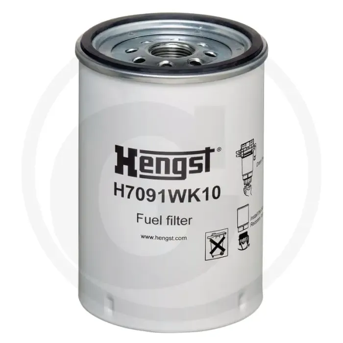 Superprijs Hengst Brandstoffilter H7091WK10 Schroeffilter 1-14 UNS