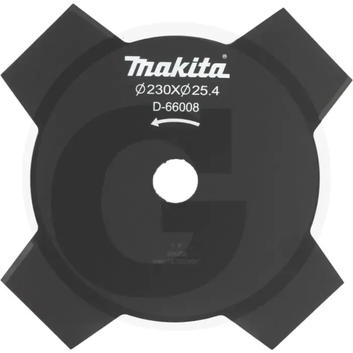 Makita Grasmaaimes 4-tands 230mm - 25,4mm gat Aanbieding