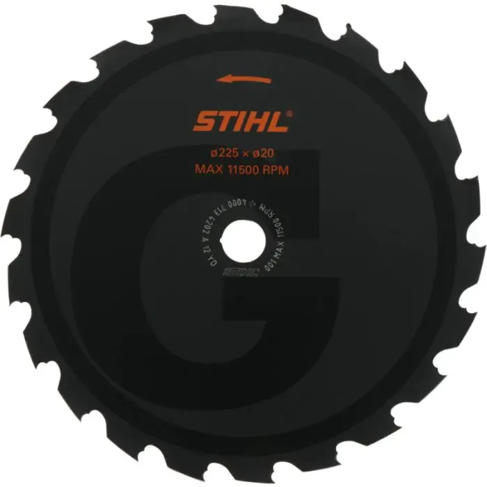 Stihl Zaagblad 24-tands 225mm - 20mm gat Gecertificeerd