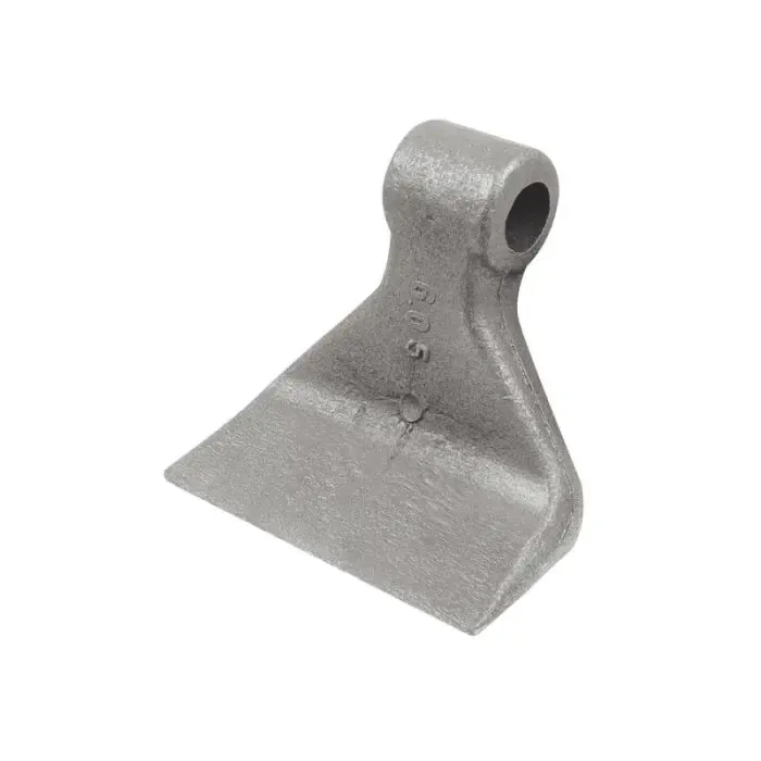 Laatste Versie Hamerklepel, Bovenste breedte mm: 40mm, Breedte onderzijde mm: 120mm.
