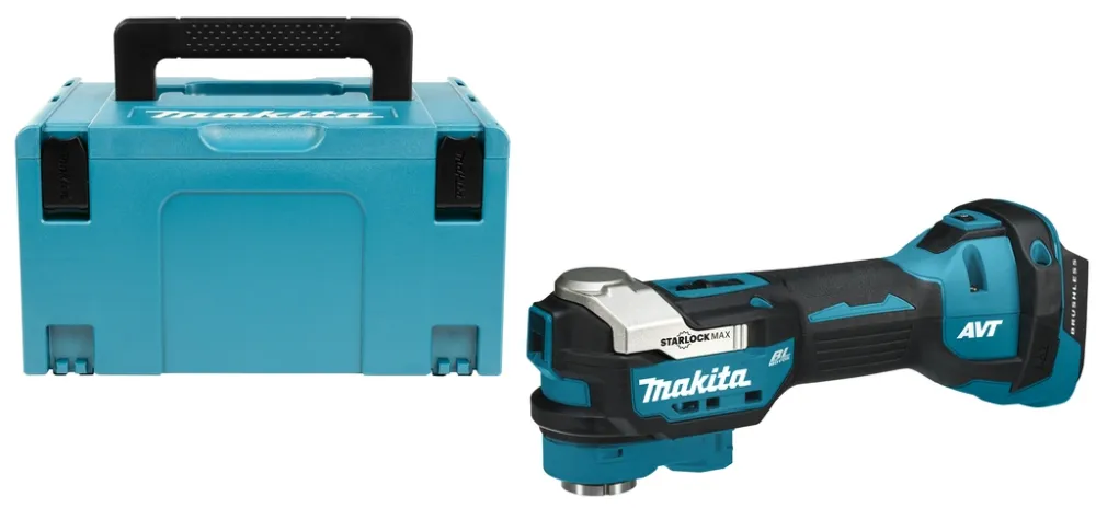 Makita DTM52ZJ Multitool Starlock Max 18V excl. accu"s en lader in Mbox Seizoensaanbieding