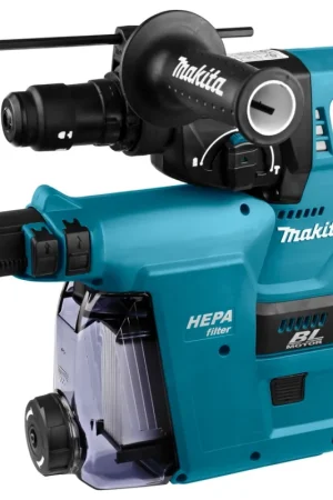 Makita DHR243ZJW Combihamer 18 Volt Body + DX ingebouwde afzuiging Direct Beschikbaar