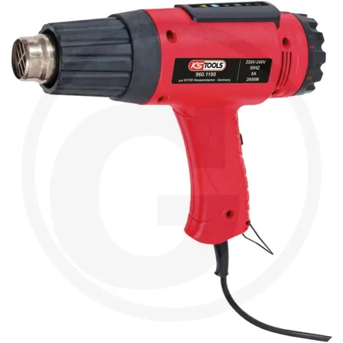 Favoriet Ks tools heteluchtpistool 2000w 220v-240v 500 l/min.
