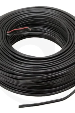 Snelle Levering Luidsprekerkabel 2x0,75mm² Zwart/Rood 50m Rol