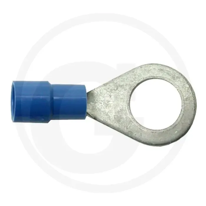 Beperkte Voorraad Oogkabelschoentjes 1,5-2,5mm² Blauw M10 Gedeeltelijk geïsoleerd