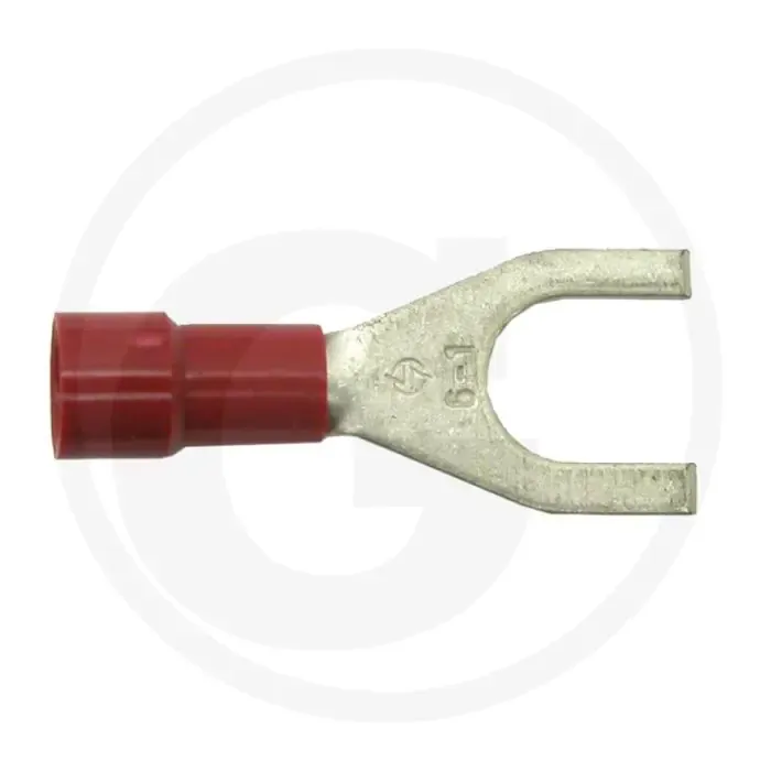 Oogkabelschoentjes Rood M6 voor kabels 0,5-1,0 mm² Fabrieksprijs