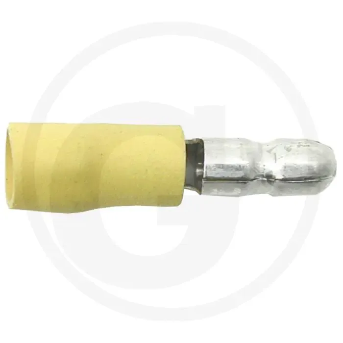 Gereduceerde Prijs Penstekkers (geel, Ø: 5 mm, voor kabels van 4 - 6 mm²)