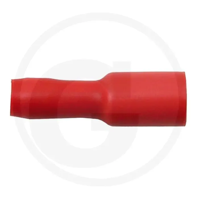 Rondstekkerhulzen (rood, Ø: 4 mm, voor kabels van 0,5 - 1 mm² Blisterverpakking) Fabrieksprijs