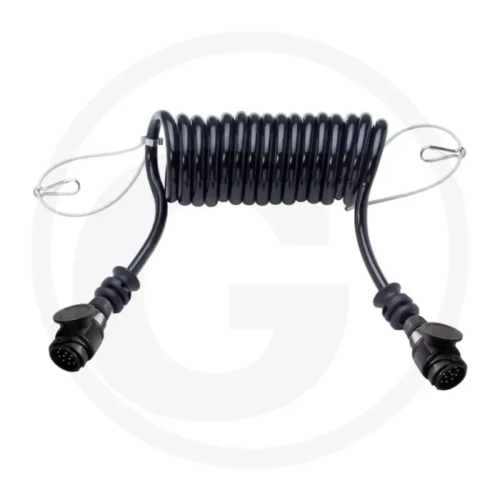 Actieprijs Spiraalkabel 13-polig 12V 4,5m ISO 7638 IP54