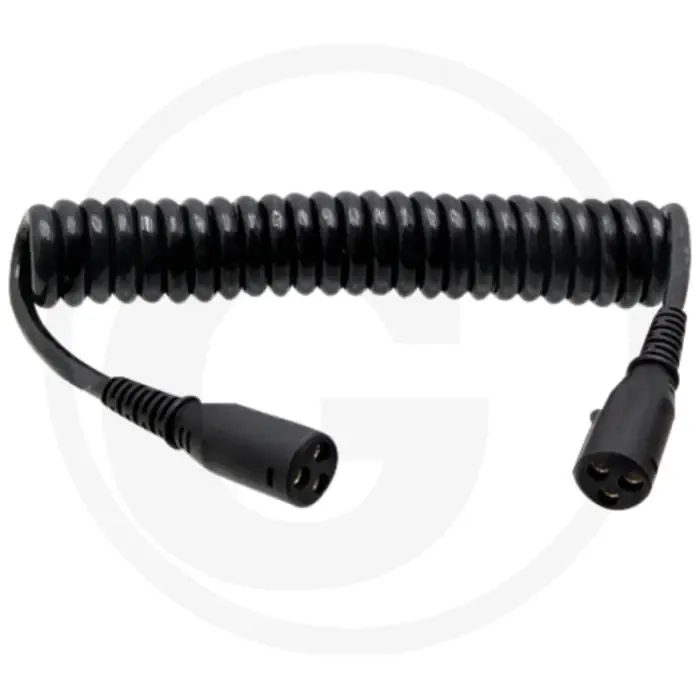 Koop Vandaag Spiraalkabel 3-polig 24V 3m ISO 7638 met knikbescherming