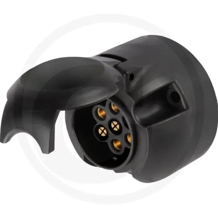 Steckdose, 7-polig, 12V, Rund, DIN/ISO 1724 N-Typ Goedkoop