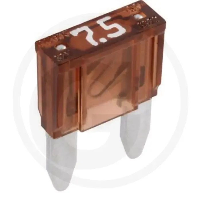 Uitverkoop Steekzekeringen, Mini (32 volt maximaal / 7,5 A | bruin | VPE 1)
