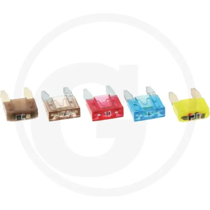 Express Levering Steekzekeringen, Mini, met waarschuwings (12 volt maximaal / 5 - 20 A | VPE 5 | blister)