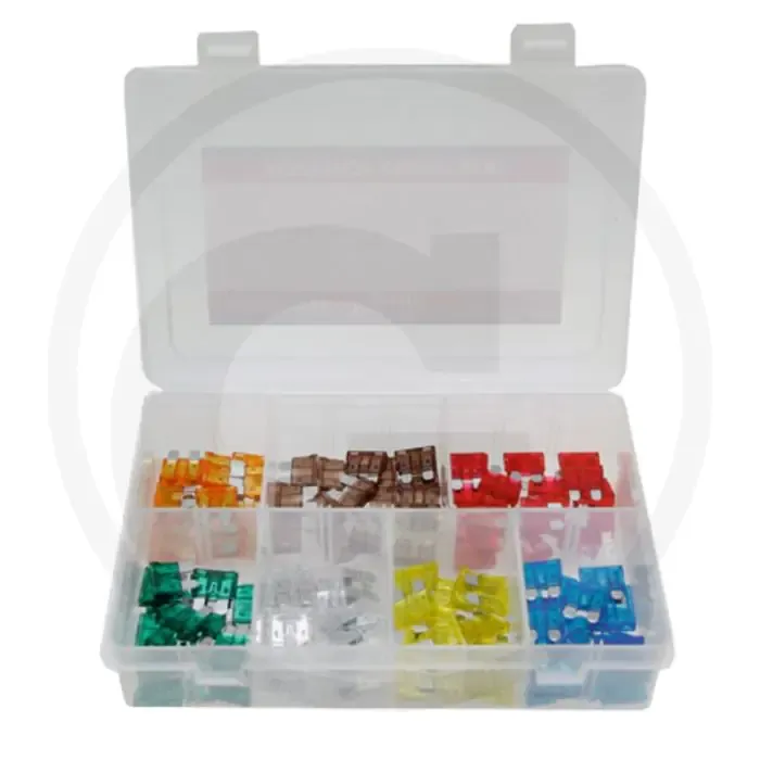 Steekzekeringen, standaard (120-delig assortiment) Goedkoop