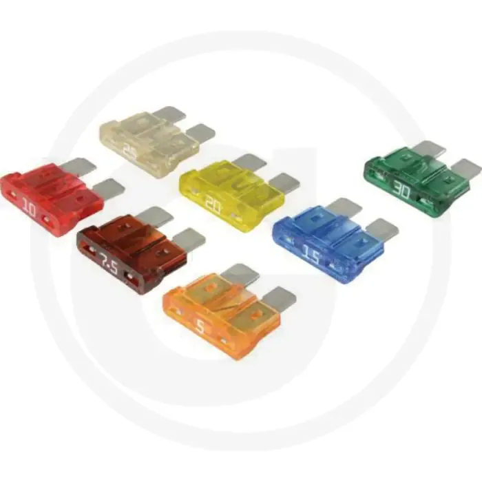 Steekzekeringen, standaard (32 volt maximaal / 5 - 30 A | 7-delig assortiment) Gecertificeerd