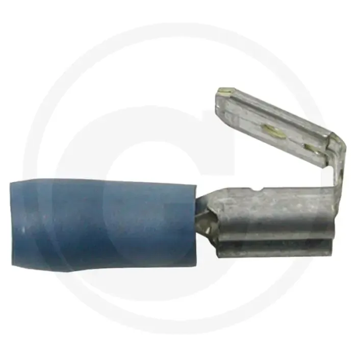 Gratis Retour Verdeelstekkers 6,3 mm blauw geïsoleerd 1,5-2,5 mm²
