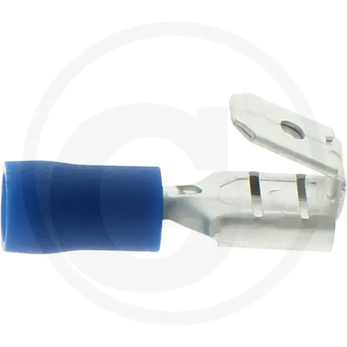Nu Kopen Verdeelstekkers 6,3 mm blauw geïsoleerd 1,5-2,5 mm²