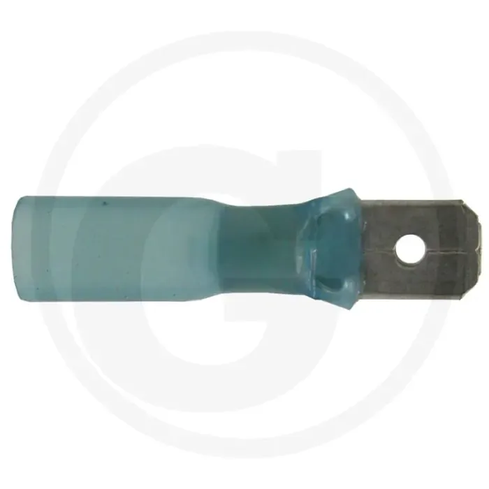 Dagaanbieding Vlakstekker 6,3 mm Blauw 1,5-2,5 mm²