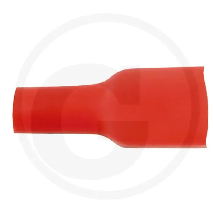 Veilige Betaling Vlakstekkerhuls geïsoleerd 6,3x0,8 mm rood 0,5-1,0 mm²