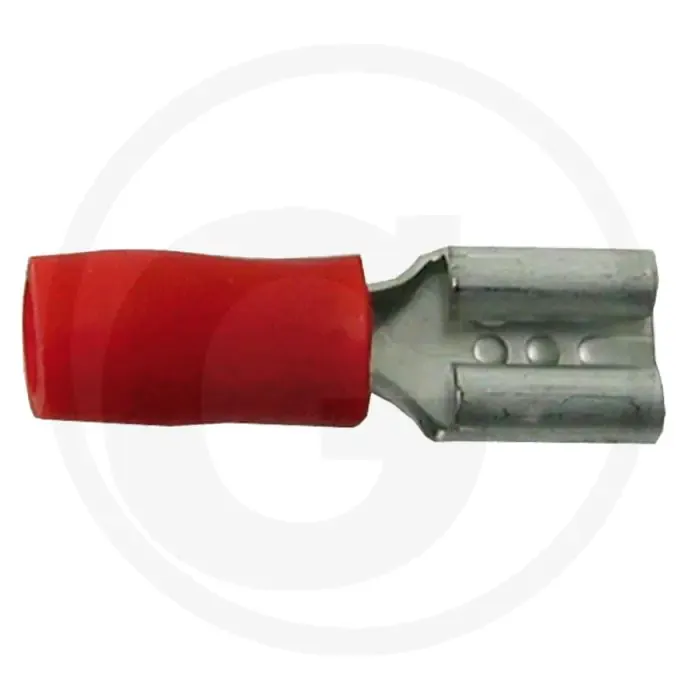 Gratis Verzending Vlakstekkerhulzen 4,8x0,8 rood 0,5-1,0mm² gedeeltelijk geïsoleerd