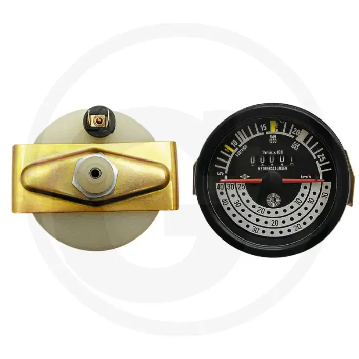 Tractormeter (40 km/h | zonder controlelamp | Ø: 78 mm) Gratis Verzending