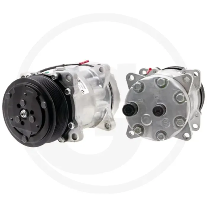 Aircocompressor 12V R134a PAG46 8-groeven Poelie Ø119mm Koop Vandaag