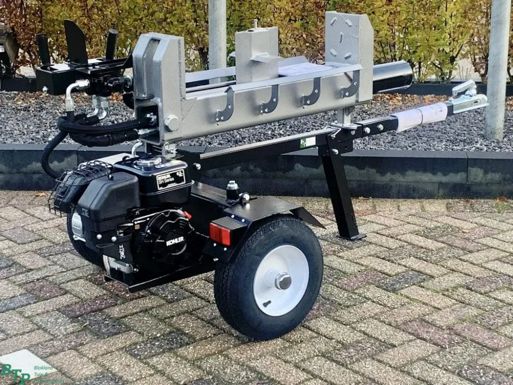 Koop Vandaag BTP ACTIE Houtklover Dubbelwerkend 20t benzine Kloofmachine Jansen