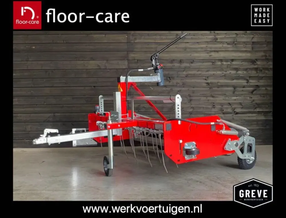 Hoge Kwaliteit Floor-Care AHK 145 manegevlakker Farmflex-rol voor Gator, quad of minitractor