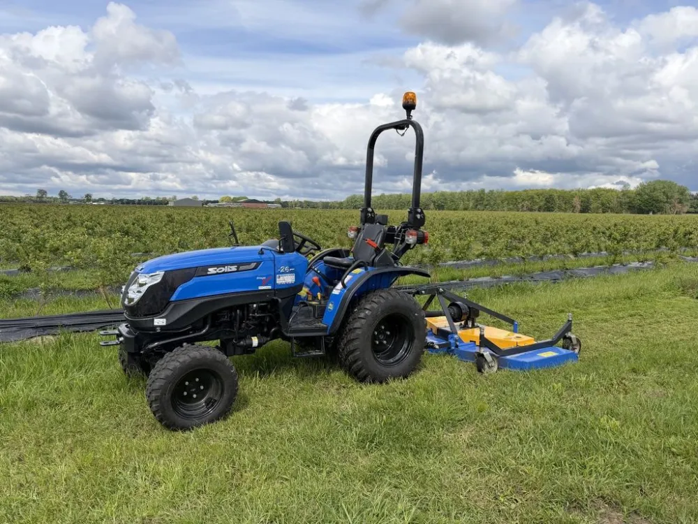 Solis 26 4WD 25 PK minitractor 2026 - 60 uur DEMO Direct Verzonden