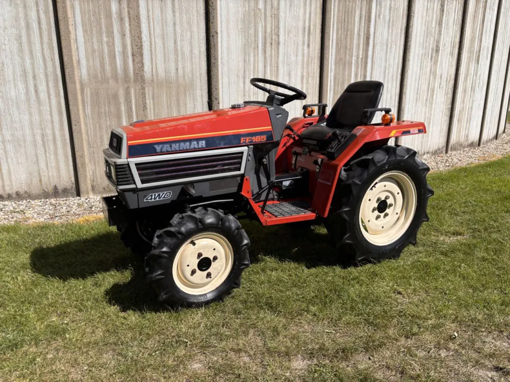 Meest Verkocht Yanmar FF165 4WD minitractor - 629 uur - 17 PK - incl onderhoud