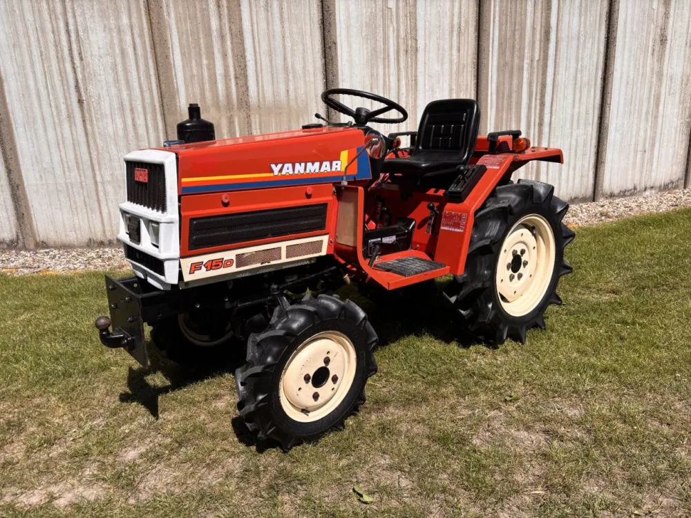 Hete Deal Yanmar F15D 4wd minitractor - 401 uur - 19pk