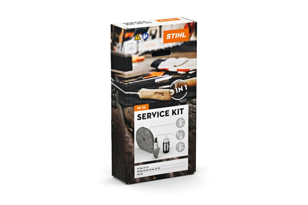 Service Kit 26, voor FC 56, FC 70, FS 40, FS 50, FS 56, FS 70, HT 56 en KM 56 Alleen Vandaag