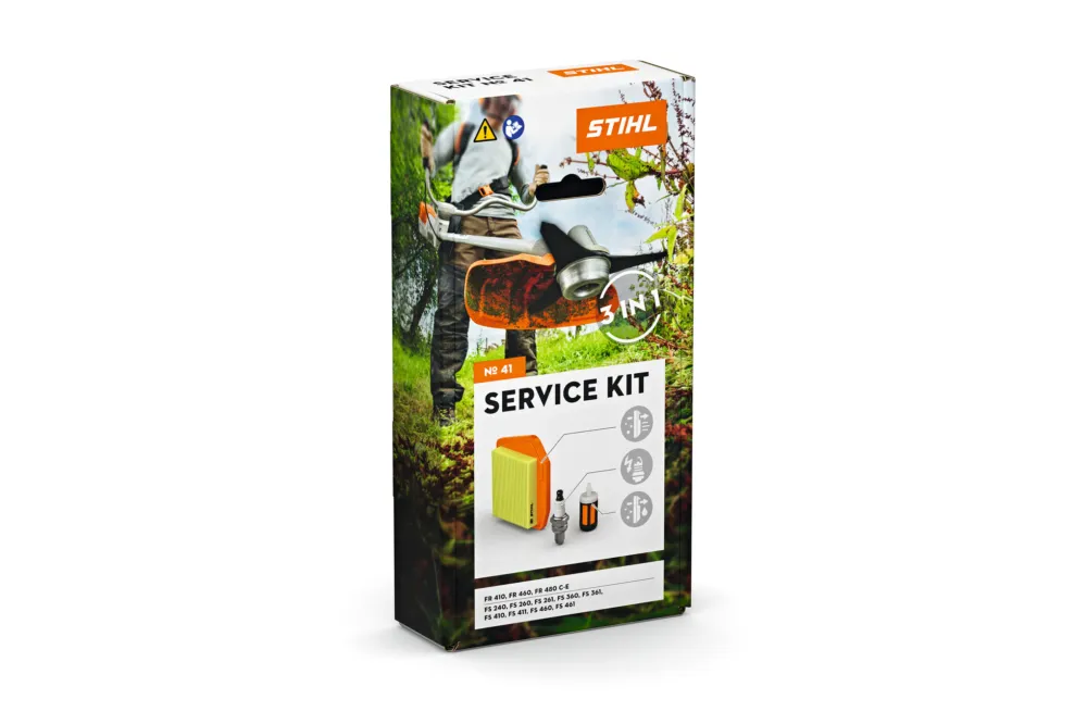 Service Kit 41, voor FR 410, FR 460, FR 480 C-E, FS 240, FR 260 en FR 360 Seizoensaanbieding