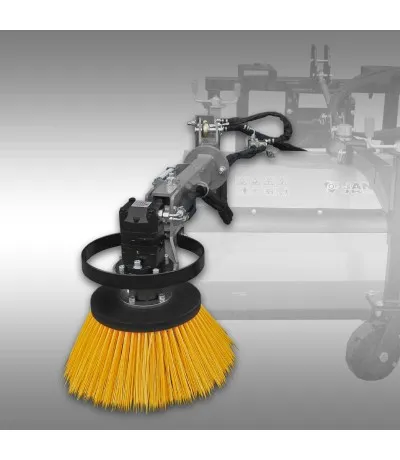 Hydraulische zijborstel voor tractor veegmachine Jansen JK-200 Tijdelijk Beschikbaar