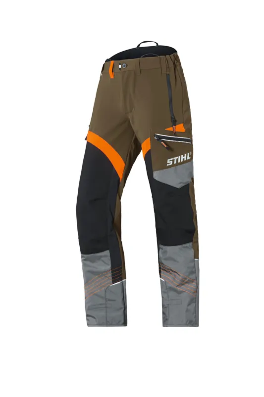 Uitverkoop Klimbroek, zonder snijbescherming, ADVANCE X-CLIMB, maat M, turf