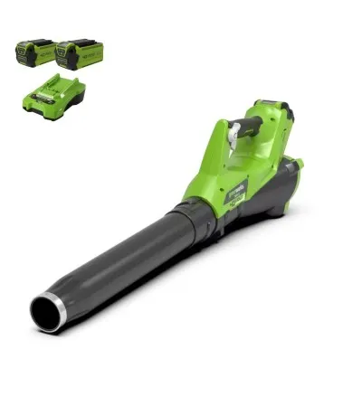 Greenworks Accu Bladblazer 40V Met 2x 2.0Ah Accu en lader Lage Prijs