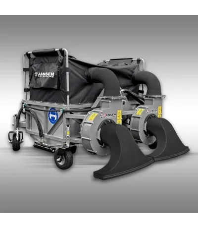 Jansen bladzuiger LS-8500H, hydraulisch, Euro bevestiging, voorlader, 1,5m Beperkt Aanbod