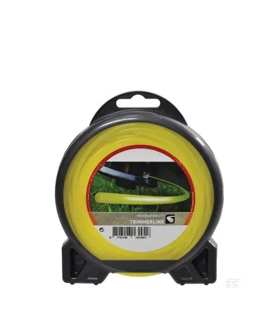Voordeelprijs Maaidraad geel Ø2.65 mm 15 meter rond