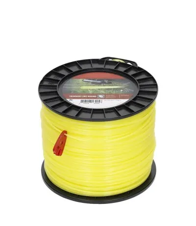 Rechtstreeks Van De Fabrikant Maaidraad geel Ø2.65mm 358 meter rond