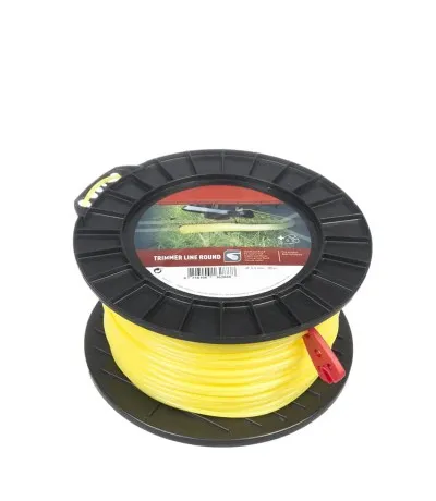 Koop Online Maaidraad geel Ø3.3 mm 90 meter rond