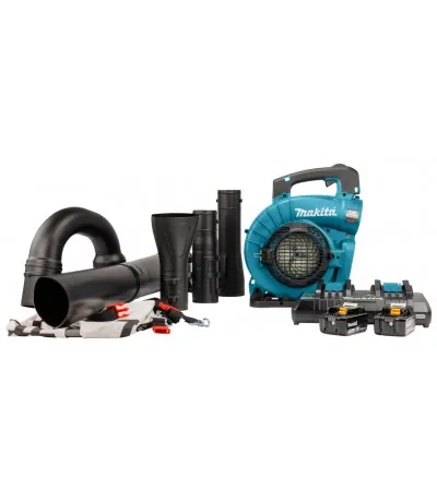 Makita 2x18v Bladblazer/-zuiger DUB363PT2V met accu en lader Flitsaanbieding