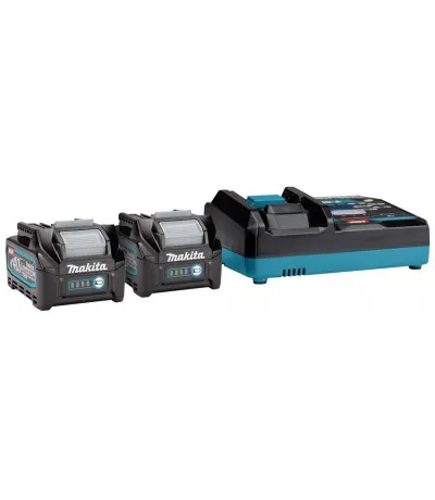 Gecertificeerd Makita Startset XGT DC40RA/2xBL4025 191J81-6